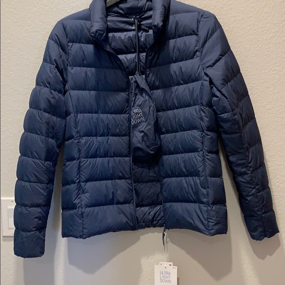 Light down jacket (navy) - Picture 8 of 8
